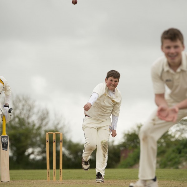 Cricket, School, England, Truro, Cornwall