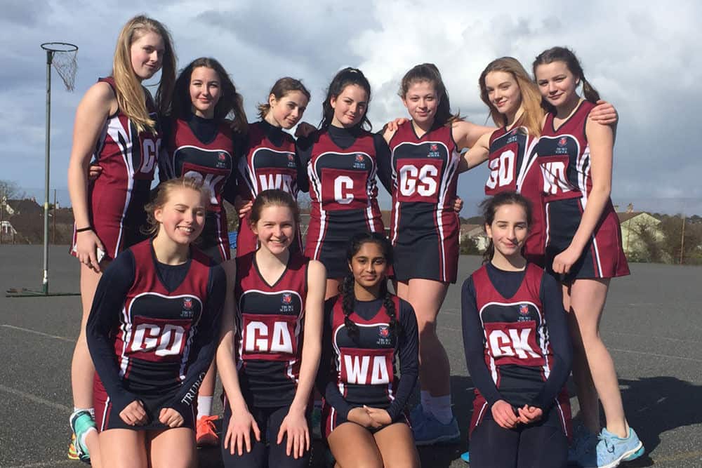 Netball Champions in Cornwall - Truro Under 15