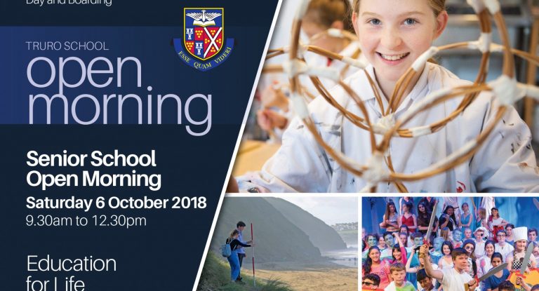 Independent School Cornwall Open Event October Truro School
